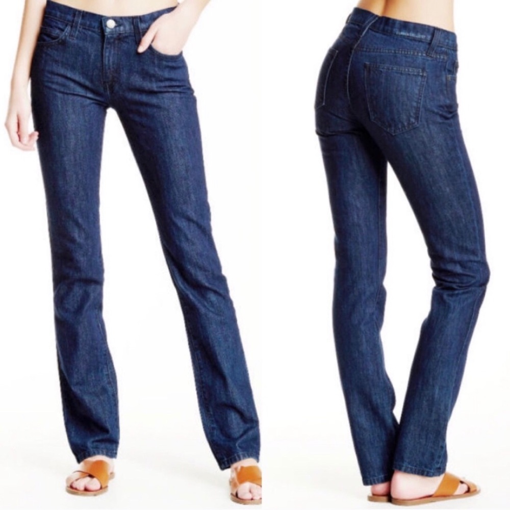 Current Elliott the stove pipe blue jeans. - Picture 1 of 7